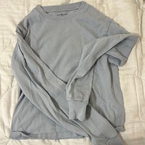 Brandy Melville light blue long sleeve tee
